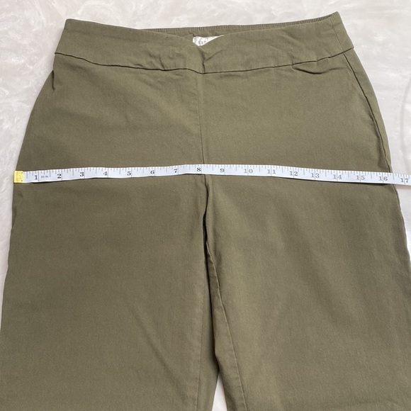 Est 1946 Olive Green Contemporary Dress Pants Size 2 - Picture 14 of 16